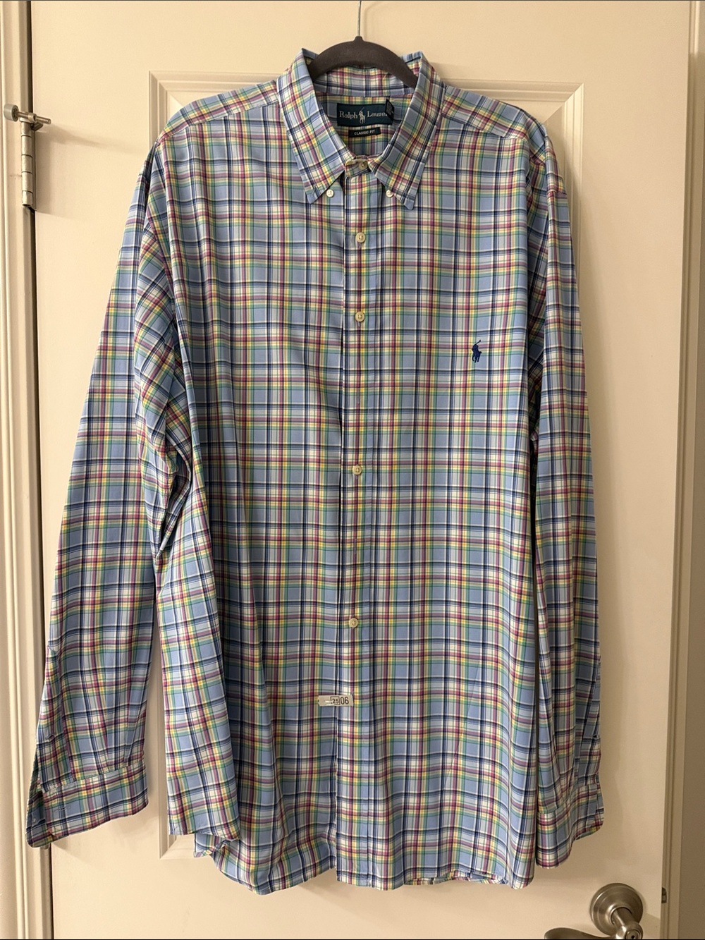 Polo by Ralph Lauren Blue Multi-Color Plaid Button-Down Shirt